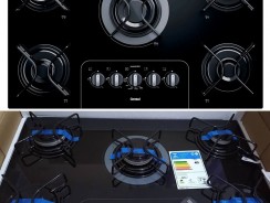 Cooktop 5 bocas Consul com controle fácil e acendimento automático – CD075AE – BIVOLT