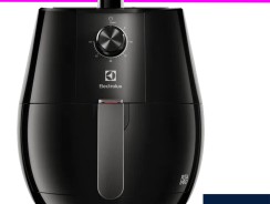 AirFryer Electrolux 3,2L Preta Efficient por Rita Lobo (EAF10) – Mecânica, 1400W