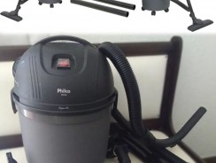 Aspirador de Pó e Água Philco 1000W – PH10L Preto e Cinza