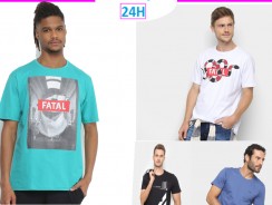 Camisetas Masculina Varias Opções