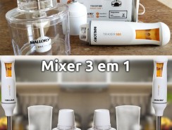 Mixer Mallory 3 em 1 Branco 500W – Trikxer 500