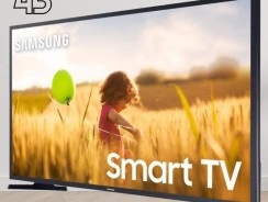 Smart TV LED 43″ Full HD Samsung LH43BETMLGGXZD, 2 HDMI, 1 USB, Wi-Fi, HDR, Sistema Operacional Tizen e Dolby Digital Plus