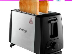 Torradeira Cor Inox Black 600w 220v – LENOXX