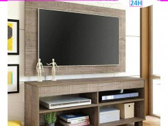 Rack para TV até 47 com Painel para TV de até 47 – Artely Cross II