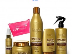 Kit Banho De Verniz Completo Forever Liss + Bolsa