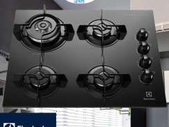 Cooktop 4 bocas Electrolux a Gás 4 Bocas (KE4TP) – Bivolt