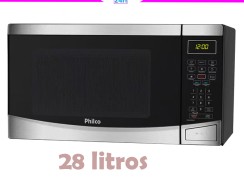 Micro-Ondas Philco PMO28Inox 28 litros 1400W