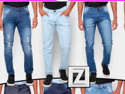 Calças Jeans Via Quatro Masculina