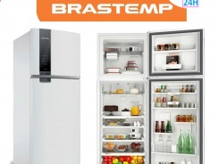 Geladeira Brastemp Frost Free Duplex 400 litros Branca com Espaço Adapt – BRM53HB