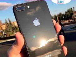 iPhone 8 Plus Apple com 128GB, Tela Retina HD de 5,5”, iOS 11, Dupla Câmera Traseira, Resistente à Água, Wi-Fi, 4G LTE e NFC – Cinza Espacial