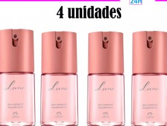 4 Unidades Deo Corporal Luna Feminino – 100ml