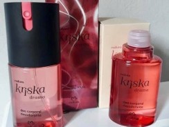 Kit Kriska Drama Deo Corporal Feminino com Refil