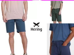 Bermuda Masculina Em Sarja Texturizada – hering