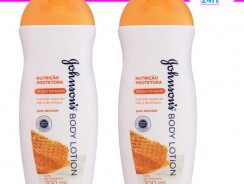 2 Unidades Hidratante Corporal Nutrição Protetora, Johnson’s, 200ml