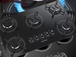 Cooktop 5 Bocas Itatiaia  à Gás – Elétrico Acendimento Automático