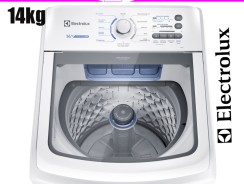 Máquina de Lavar 14kg Electrolux Essential Care com Cesto Inox, Jet&Clean e Ultra Filter (LED14)