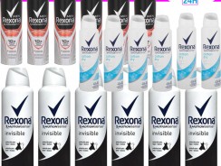 Kit Desodorante Rexona  – Aerossol Antitranspirante 150ml 6 Und