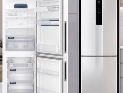 Geladeira/Refrigerador Electrolux Frost Free – Inverse Branco 400L Bottom Freezer Efficient DB44