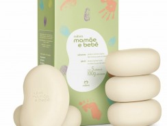 Sabonete Mamãe e Bebê – 5 un de 100 g cada