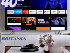 Smart TV Britânia  40” Led Dolby Audio