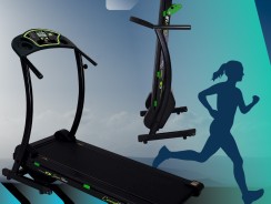 Esteira Eletronica Dream Fitness CONCEPT 1.8 BIVOLT, Preto