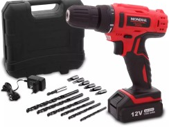 Parafusadeira e Furadeira Mondial FPF-06M Power Tools Bivolt