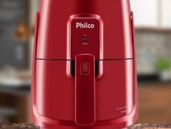 Fritadeira Elétrica sem Óleo/Air Fryer Philco – PFR15V Vermelha 3,2L com Timer