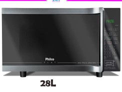 Micro-ondas Philco PMO28TF Flat Sem Prato Giratório 28L 1400W