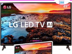 Smart TV LED 49″ LG 49LK5700 Full HD com Conversor Digital 2 HDMI 1 USB Wi-Fi Webos 4.0 Quick Access 60Hz – Preta