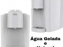 Purificador de Água Philco Refrigerado Eletrônico – Branco PBE04BF Água Gelada e Natural