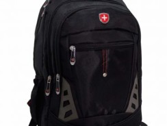 Mochila Executiva p/ Notebook Até 17″ MB-NJ300 em Nylon, Compartimentos externos, Alças Acolchoadas, Zíper Duplo, Preta – Travel Max