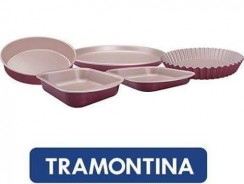 Conjunto de Assadeiras Tramontina Brasil Alumínio – 5 peças