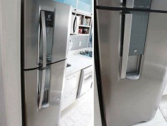 Geladeira/Refrigerador Electrolux DW42X 380 Litros 2 Portas Frost Free Inox