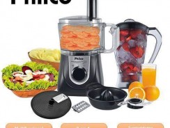 Processador All in One 1,2L + Liquidificador 1,5L + Espremedor de frutas 800W – Philco