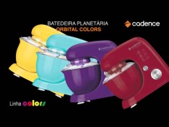 Batedeira Cadence Planetário Orbital 8 Velocidades 3L – 400W