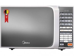 Micro-ondas Midea MTAE41/MTAE42 30 Litros Branco Espelhado