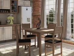 Conjunto Mesa de Jantar-Dallas-com 4 cadeiras-em MDP-INDEKES