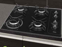 Cooktop 4 Bocas Consul Facilite CD060AE à Gás – Acendimento Superautomático Bivolt