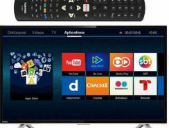 Smart TV LED 32″ Toshiba 32L2600 HD com Conversor Digital 3 HDMI 2 USB Wi-Fi