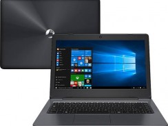 Notebook Positivo Stilo One XC3550 Intel Atom 2GB 32GB Tela LCD 14″ Windows 10 – Cinza Escuro