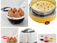 Cozedor Multi Funções Egg Cooker Fun Kitchen Preto com 2 Anos de Garantia