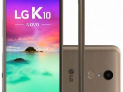 Celular Smartphone LG K10 2017 Dourado – Dual Chip, 4G, Tela 5.3, Câmera 13MP + Frontal 5 MP, Octa Core 1.5Ghz, 32GB, Android 7.0