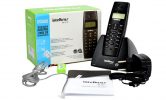 Telefone sem Fio Intelbras com Dect TS 40 ID e Identificador de Chamadas – Preto