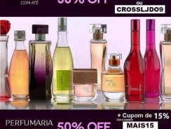 Perfumaria Natura com até 50% de desconto + 15% do Cupom