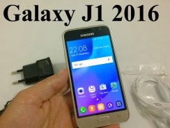 Smartphone Samsung Galaxy J1 2016 Dual Chip Android 5.1 Tela 4.5″ 8GB Wi-Fi 3G Câmera 5MP – Dourado