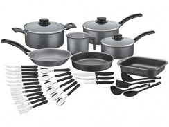 Kit Cozinha Turim 32 Peças Grafite/Preto – Tramontina