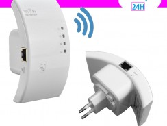 Roteador Repetidor Sinal Wifi 300mbps Wps Ap Aumentar Sinal