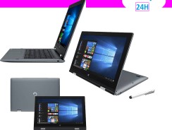 Notebook 2 em 1 Positivo Duo ZR3630 Intel Celeron Dual Core 4GB 32GB Tela LCD 11.6″ Windows 10 – Cinza