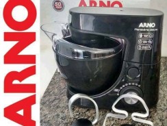 Batedeira Planetária Arno Deluxe SX82 8 Velocidades Preto – 300W