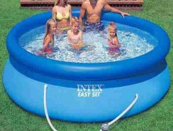 Piscina Easy Set Intex 3.853 Litros + Bomba Filtro 110v